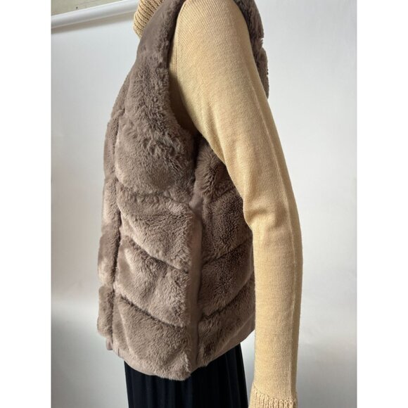 Love Token Faux Fur Vest L Soft Polyester Lining - Picture 9 of 16
